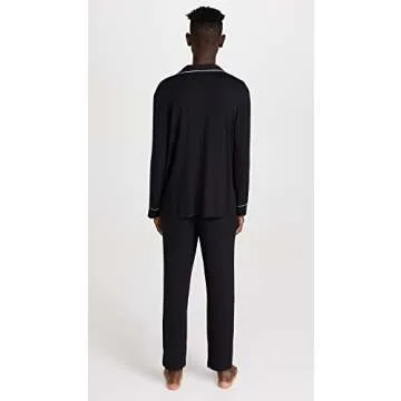 Eberjey Men's Modal Long PJs - Elegant Comfort for Him