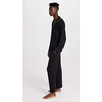 Eberjey Men's Modal Long PJs - Elegant Comfort for Him