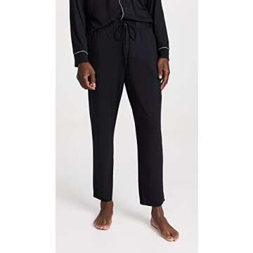 Eberjey Men's Modal Long PJs - Elegant Comfort for Him