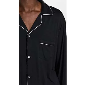 Eberjey Men's Modal Long PJs - Elegant Comfort for Him