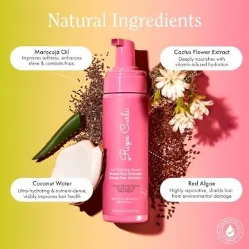 Rizos Curls Curl Defining Mousse for Soft, Hydrated Curls