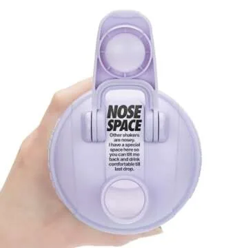 Hydra Cup ProFlow [5 Pack] 20 oz Small Shaker Bottles for Protein Shakes, Shaker Cups with Ball Blender Whisk, Shaker Bottle with Handle, Travel To Go, BPA Free (Bright Colors)