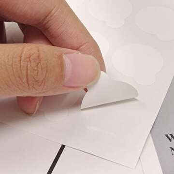 Honbay Disposable Eyelash Extension Glue Pads, 400 Count