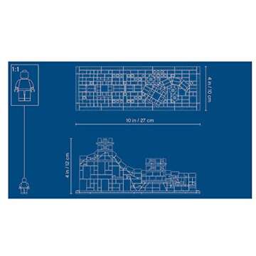 LEGO Architecture Great Wall of China 21041 Building Kit (551 Pieces)