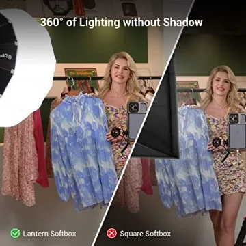 SMALLRIG Lantern Softbox for Easy Light Control