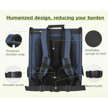 Pecute Pet Carrier Backpack for Small Dogs and Cats