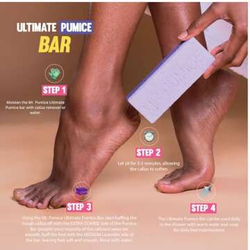 Mr. Pumice Ultimate PUMI Bar for Smooth Feet