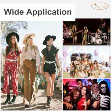 Stylish Rhinestone Studded Leather Belt for Men & Women