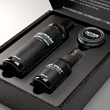 Ballsy Sack Pack Men's Fresh Kit with Ball Wash & Cologne