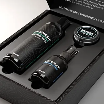 Ballsy Sack Pack Men's Fresh Kit with Ball Wash & Cologne