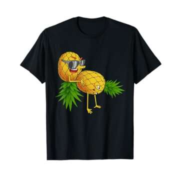 Funny Upside Down Pineapple Swinger Gift For Women And Men T-Shirt