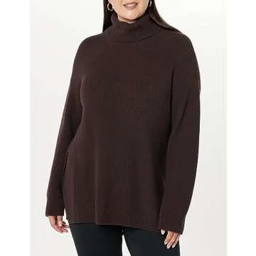 Grayson Super Soft Turtleneck Sweater - Java Chocolate