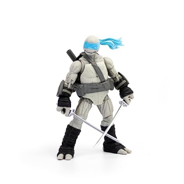 TMNT Black & White Action Figures For Collectors and Kids