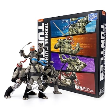 TMNT Black & White Action Figures For Collectors and Kids