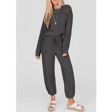 KIRUNDO Lounge Sets for Women: Lightweight Travel Outfits