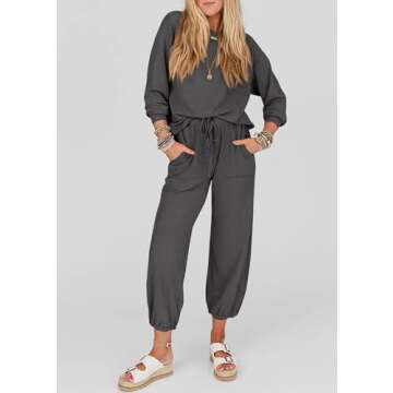 KIRUNDO Women's Lounge Sets - Travel Ready Comfort