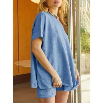 Tankaneo 2 Piece Lounge Set - Stylish & Comfy Pajamas