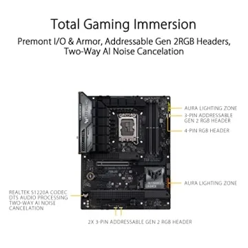 ASUS TUF Gaming Z790-Plus WiFi ATX Intel 14th Gen Motherboard
