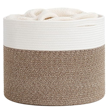 Goodpick Cotton Rope Basket for Stylish Home Organization