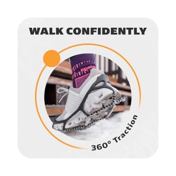 Yaktrax Walk Traction Cleats - Snow & Ice Safety