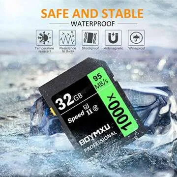 High-Speed 32GB BOYMXU Memory Card for Photographers