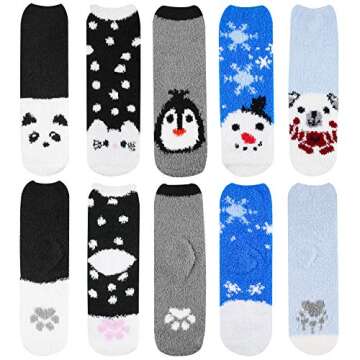 Fuzzy Fluffy Winter Socks for Girls & Women