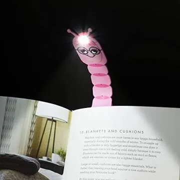 Gifts for Readers & Writers Flexilight Pal 2-in-1 LED Reading Light | Bookmark & Clip-On Book Light ...