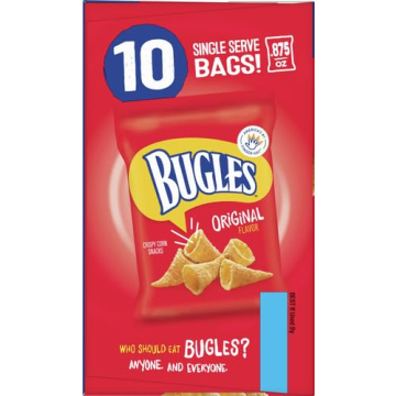 Bugles Crispy Corn Snacks Multipack - Original Flavor