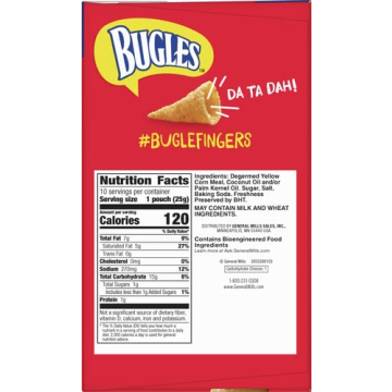 Bugles Crispy Corn Snacks Multipack - Original Flavor