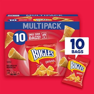Bugles Crispy Corn Snacks Multipack - Original Flavor