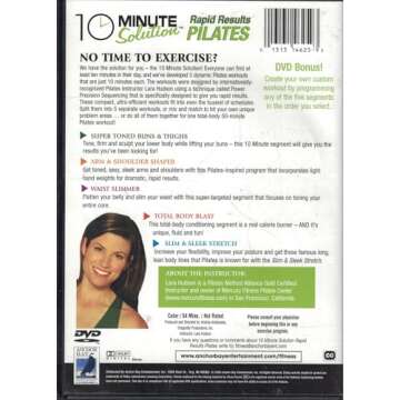 10 Minute Solution: Rapid Results Pilates DVD for Busy Individuals