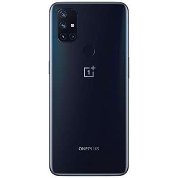 OnePlus Nord N10 5G (128GB, 6GB) 6.49", 90Hz Refresh Rate, Snapdragon 690, 64MP 4K Camera (Only for T-Mobile, Metro, Ultra, Sprint - 5G / 4G LTE) BE2028 (Midnight Ice)