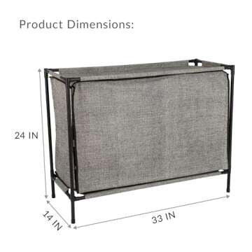 Simplify Shoe Cubby - 16 Compartments for Organized Storage