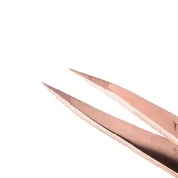 Tweezerman Rose Gold Petite Tweezer Set with Travel Case
