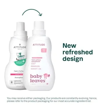 ATTITUDE Baby Fabric Softener, Eco-Friendly and Safe