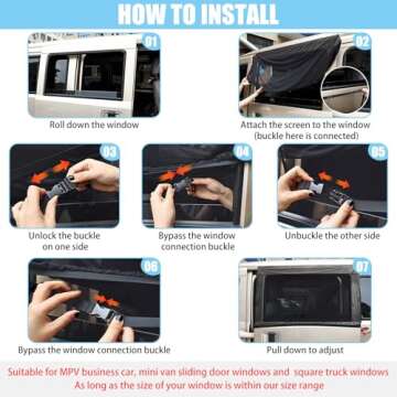 ZATOOTO Car Window Shade - Ultimate Protection for Families