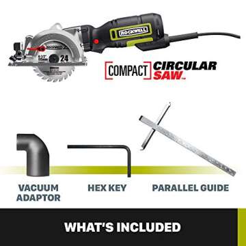 Rockwell Compact Circular Saw - Compact Power and Precision