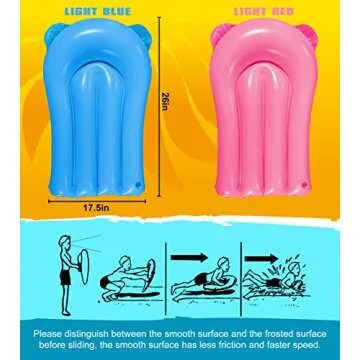 AnanBros Heavy Duty Slip and Slide with 2 Bodyboards