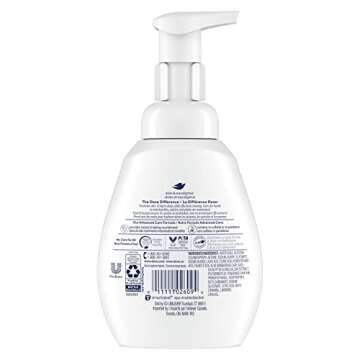 Dove Foaming Hand Wash 4 Count Aloe & Eucalyptus Protects Skin from Dryness, More Moisturizers than ...