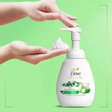 Dove Foaming Hand Wash Aloe & Eucalyptus 4 Count