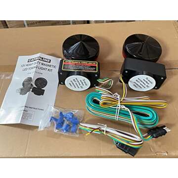 ROULER ProlinePI LED 12V Magnetic Towing Light Kit - Super Bright & Durable