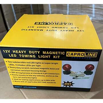 Magnetic Towing Light Kit - Bright, Durable, Easy Install