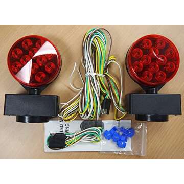 Magnetic Towing Light Kit - Bright, Durable, Easy Install