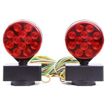 Magnetic Towing Light Kit - Bright, Durable, Easy Install