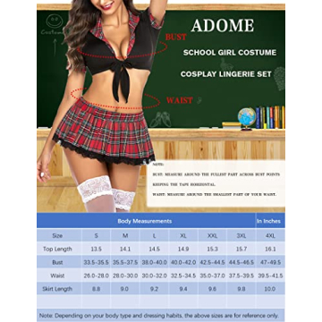 ADOME Sexy 2 Piece Lingerie Set for Playful Nights