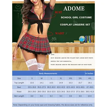 ADOME Sexy 2 Piece Lingerie Set for Playful Nights