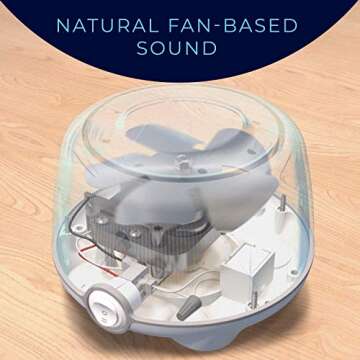 Marpac Yogasleep Dohm The Original Noise Machine, Soothing Natural Sound from a Real Fan, Sleep Ther...