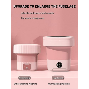Efficient Portable Mini Washing Machine for Quick Laundry