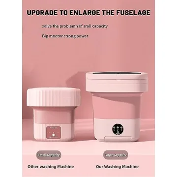 Efficient Portable Mini Washing Machine for Quick Laundry