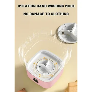 Efficient Portable Mini Washing Machine for Quick Laundry
